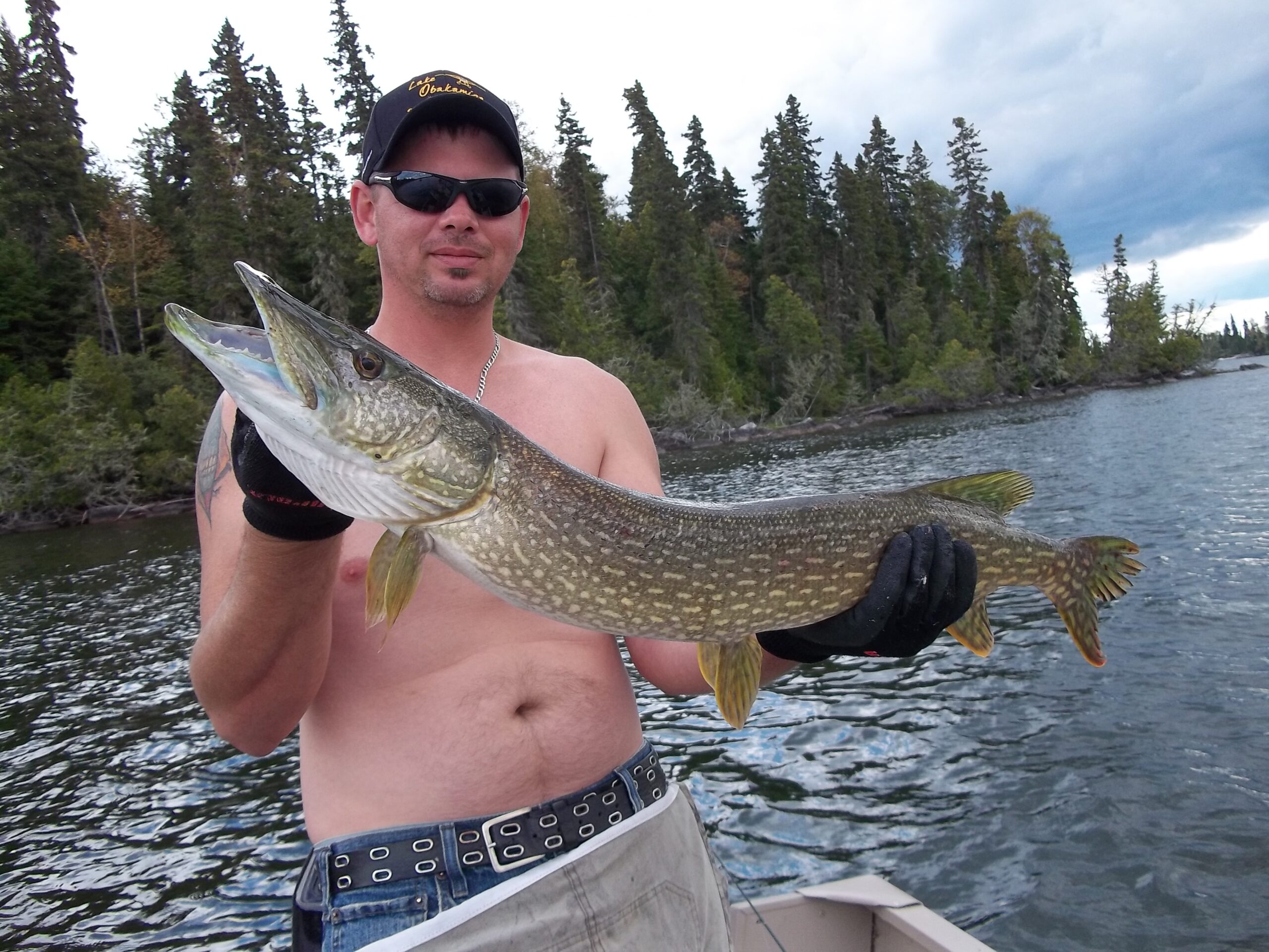 Trophy Northern Pike fishing Northern Ontario Fish Buck Lake wilderness