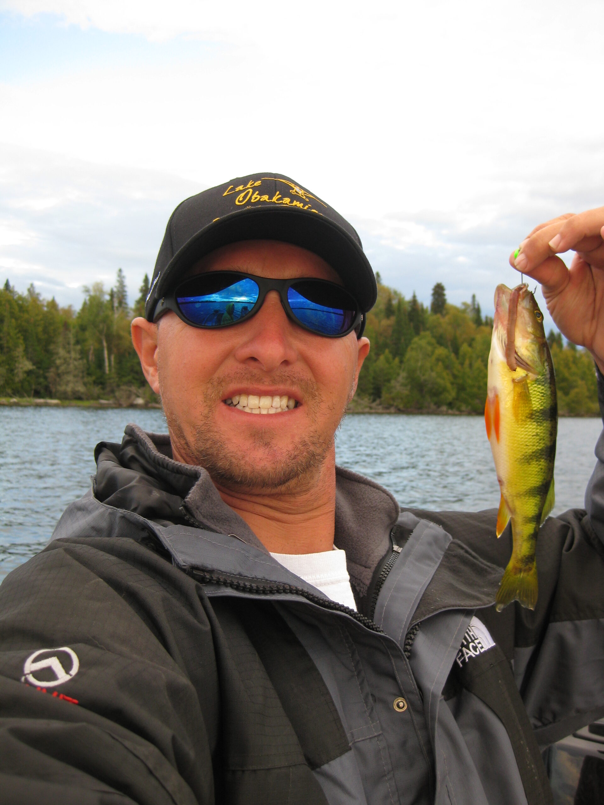 Jumbo Perch fishing Northern Ontario Fish Buck Lake wilderness lodge